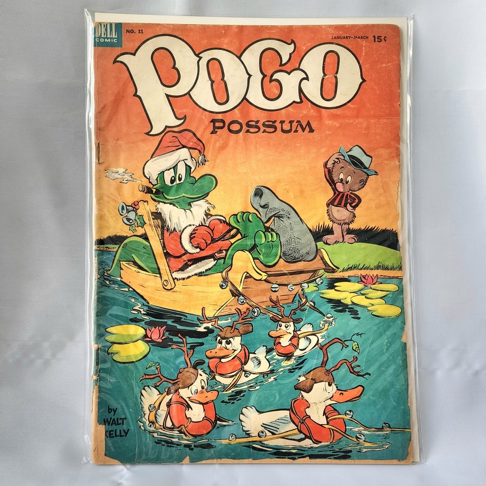 Pogo Possum Dell Comics #11 Jan Mar 1953 Retro‎ Vintage Walt Kelly Collectible